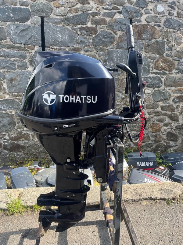 Used 30hp Tohatsu – four stroke, long shaft, electric start, tiller control - Image 4