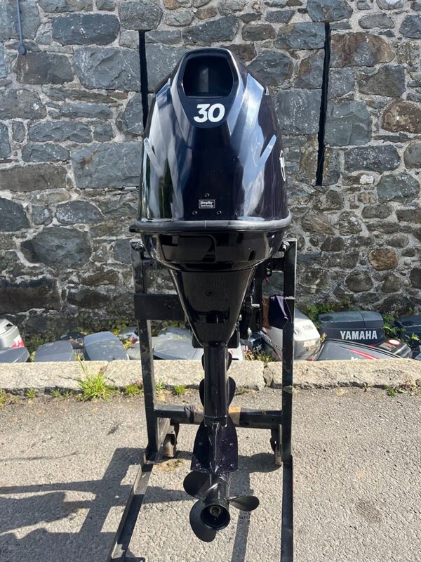 Used 30hp Tohatsu – four stroke, long shaft, electric start, tiller control - Image 3