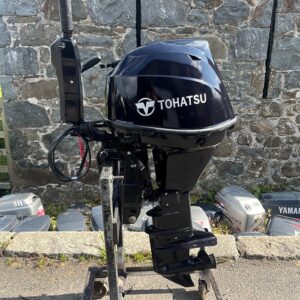 Used 30hp Tohatsu – four stroke, long shaft, electric start, tiller control