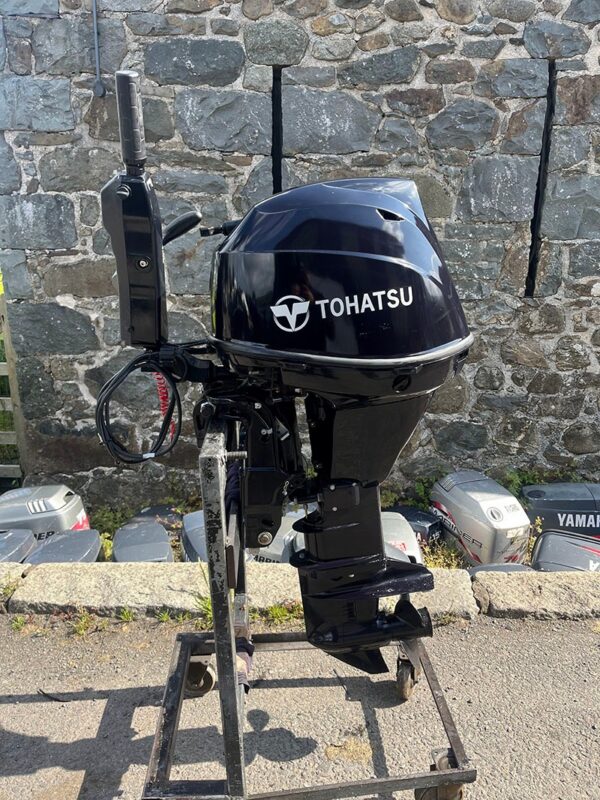 Used 30hp Tohatsu – four stroke, long shaft, electric start, tiller control